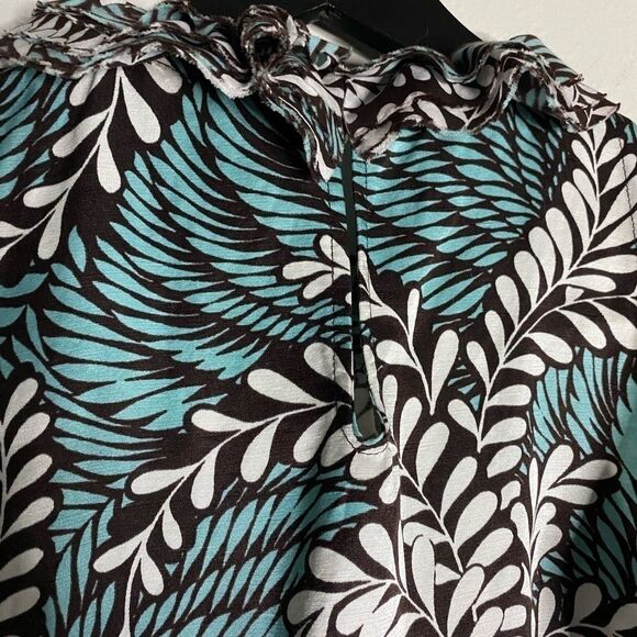 Tyler Boe Ruffle Neckline Sleeveless Shift Dress Size 2 - Picture 5 of 7